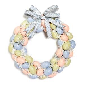 Brand New Mackenzie-Childs  MacKenzie-Childs Cameo Egg 15" Wreath